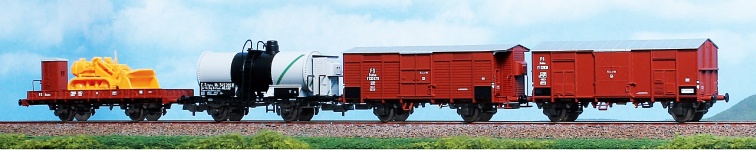 ACME 45121 - H0 - 4-tlg. Güterzug, Ep. III, FS
